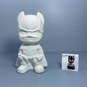 งานฝีมือจากเรซิ่นแบบทำมือตุ๊กตาแอ็กชันแบบศิลปะน้ำตุ๊กตาไวนิลที่แตกต่างกันสำหรับเด็กของเล่นตัวการ์ตูนตัวการ์ตูนกับกระปุกออมสิน - Product Image 1