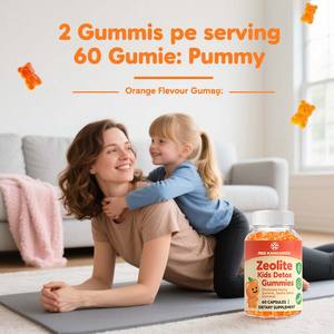 Gomitas de Zeolita Natural para Niños, Precio de Fábrica, Masticables, para la Eliminación de Metales Tóxicos y la Salud Digestiva - Product Image 4