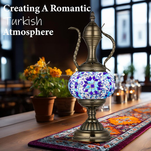 Marrakech đánh bóng gạch DIY Thổ Nhĩ Kỳ Mosaic Aladdin đèn làm Kit Stain Glass Mosaic Bảng Đèn Kit-Làm cho của riêng bạn đêm đèn - Product Image 5