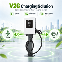 EVEGO Nouveau chargeur mural bidirectionnel V2G DC 30 kW pour flotte de véhicules électriques avec câble de 5 m