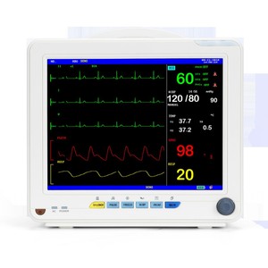 Shiborui Multi-parameter Patient Monitor 12.1 Inch ECG Heart Rate Blood Pressure SpO2 Temperature Display For Hospital - Product Image 5