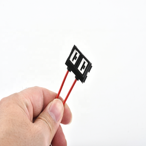 H7 far ampulü sağ seramik soket fiş konnektörü koşum ile 2 Pin H7 seramik araba konektörü H7 araba farı tutucu fiş 6.3mm - Product Image 4