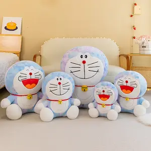 Toptan hayvan peluş oyuncak s fabrikalar ucuz peluş oyuncak s Doraemon kedi Plushies Dingdang kedi peluş oyuncak karakter doğum günü hediyesi kız