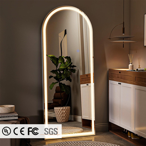 Bán buôn quá khổ sang trọng ayna LED đầy đủ chiều dài gương chống sương mù trang trí công phu spegel gương lớn cho phòng khách - Product Image 2