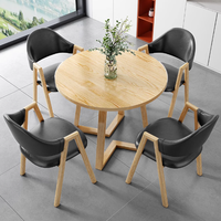 Ensemble de banquettes de restaurant commercial en bois massif et cadre en fer - Sièges rembourrés personnalisables pour cafés et restaurants