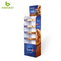 Plancher ondulé pop up plv produit de cosmet porte-papier maquillage présentoir carton pour les magasins de détail de carton