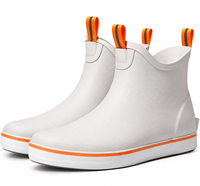 Bottes de jardin pour hommes, souples et antidérapantes, chaussures de pêche pour l'automne et la pluie
