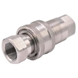 Double Self-sealing Stainless Steel High Pressure Quick Connector quick coupling hose connectors Hydraulic Couplers