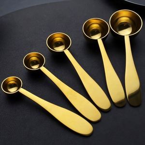 Premium Quality Custom Logo 304 Stainless Steel Spoon Mini 2.5ml 5ml Matcha Teaspoon <b>Coffee</b> Scoop Measuring Spoons - Product Image 4