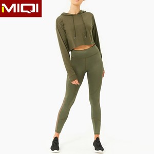 Haute qualité personnalisé vêtements de <span class=keywords><strong>sport</strong></span> top fitness tenues de <span class=keywords><strong>sport</strong></span> vêtements de <span class=keywords><strong>sport</strong></span> de <span class=keywords><strong>sport</strong></span> pour femmes à capuche - Product Image 4