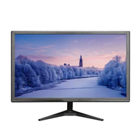 Moniteur LED pour ordinateur de bureau, prix d'usine OEM, 17, 19, 20, 22, 24 pouces, avec support en forme de V