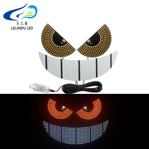 LELANPU Luz de Decoración LED para Coche, Proyector RGB para Ventana, Luces Halo Ojo de Águila, Accesorios para <span class=keywords><strong>Taxi</strong></span> y Camión - Product Image 1