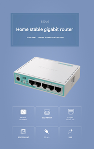 Router VPN Gigabit de 5 Puertos HEX Refresh/E50UG con Doble Banda de 600Mbps, Actualizado de <span class=keywords><strong>RB750GR3</strong></span> - Product Image 4