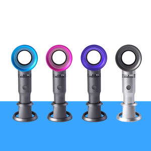 <span class=keywords><strong>Ventilateur</strong></span> portable USB mini sans pales avec support pour téléphone portable, en ABS, poignée rafraîchissante – Nouveauté été, vente chaude - Product Image 2