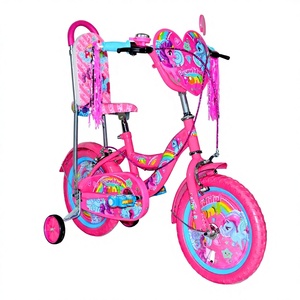Colourful Design Children Bicycle High Riser Kids <strong>Bike</strong> with Backrest 12/14/<strong>16</strong> <strong>Inch</strong> for <strong>Girls</strong> - Product Image 5