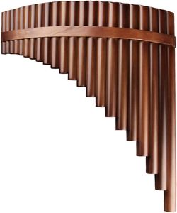 Vente en gros 22 tuyaux Pan Flute - C Key Instrument en bambou pour gaucher et droitier jouant de qualité professionnelle - Product Image 2