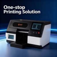 Impresora UV de Inyección de Tinta Plana Portátil de Alta Gama con Cabezal de Impresión I3200 HD para Aplicaciones en Huevos, Botellas de Vidrio, Fotos y Barniz
