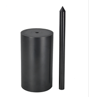 Crucible en graphite haute pureté à prix d'usine, outils pour four à induction, pot en carbone pour la fusion de l'or, de l'argent et du cuivre