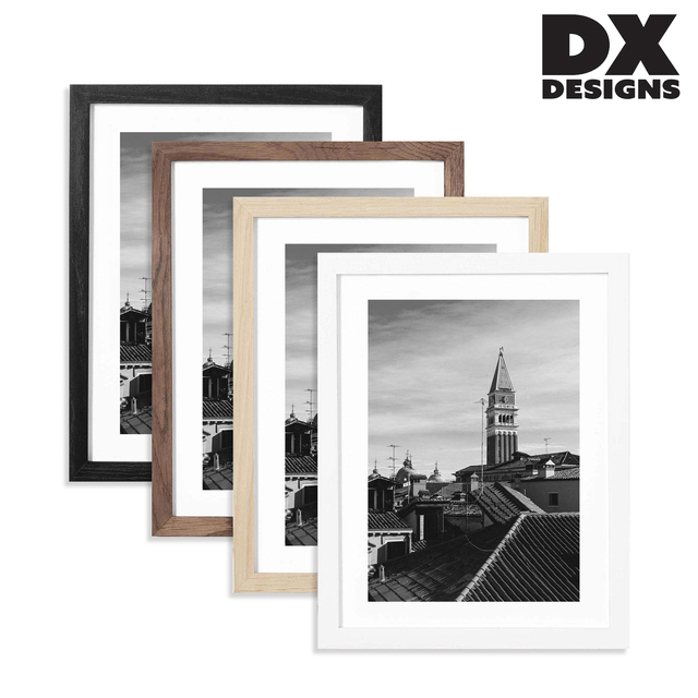 Wholesale Factory Price 12 Colors 4x6 5x7 6x8 8x10 11x14 16x20 Inches A3 A4 A5 Custom Size Photo Frame MDF Wooden Picture Frames