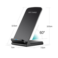 Chargeur sans fil 15w Max Fast Pd Mini chargeur portable Support de téléphone pour Iphone 17 16 14 15 13 12 Pro Max Compatible Desktop