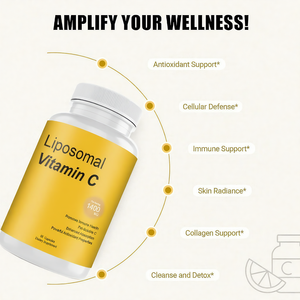 Capsules de Vitamine <span class=keywords><strong>C</strong></span> Liposomale à Haute Absorption, Vitamine <span class=keywords><strong>C</strong></span> Liposoluble, Soutien du Système Immunitaire, Stimulateur de Collagène, Vitamines pour la Peau, Pilules Végétaliennes - Product Image 5