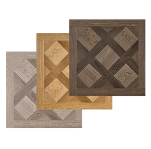 Design d'intérieur élégant et moderne Surface lisse <span class=keywords><strong>Parquet</strong></span> en bois de chêne incrustation Marqueterie Médaillon Carrelage de sol <span class=keywords><strong>Parquet</strong></span> en bois naturel - Product Image 1