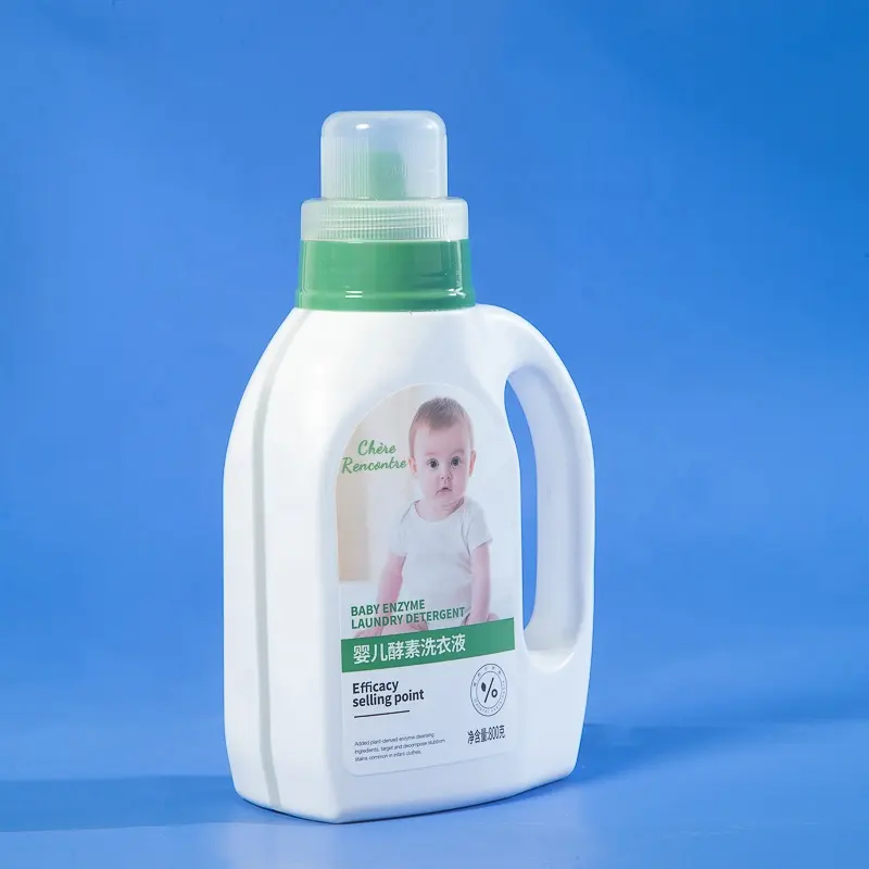 Fournitures de nettoyage de blanchisserie tout liquide organique naturel de détergent de blanchisserie de bébé pour des bouteilles en plastique