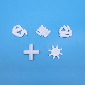 แท่งกวนแม่เหล็กนีโอไดเมียมเคลือบ PTFE รูปทรงกระบอก พร้อมวงแหวนหมุนตรงกลาง - Product Image 6