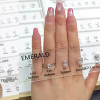Tableau de référence personnalisé en forme de 11 pour pierres précieuses, pierres de zircone cubique en vrac, outil de test de diamant maître pour bagues en diamant