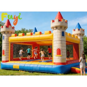<span class=keywords><strong>Château</strong></span> <span class=keywords><strong>gonflable</strong></span> géant personnalisé avec toboggan pour enfants et adultes - Product Image 6