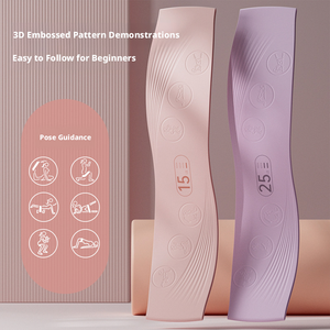 Fascia Elastica per Yoga e Fitness, Anello <span class=keywords><strong>Elastico</strong></span> per Sollevamento Glutei e Allenamento Squat Profondi per Donne - Product Image 4