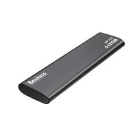 Bestoss Mini PSSD 128GB-4TB SSD Esterno Portatile Wireless SATA 3.0 USB 3.1 Type-C M.2 NVMe per Desktop con Lega di Alluminio
