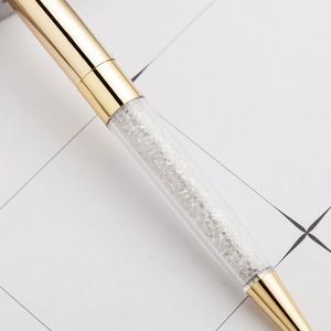 Diamond Crystal Stylo Custom Logo Laser Engraved Ballpoint <b>Pen</b> Personalized Lucky Crystal <b>Gift</b> Wholesale Promotional Office <b>Pens</b> - Product Image 3