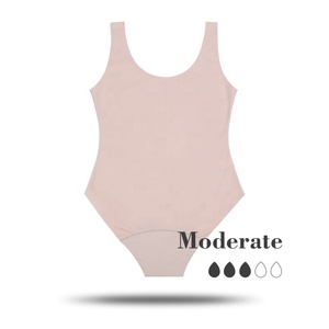 Sharicca-body rosa de una pieza para mujer, mono de corte alto sin mangas a prueba de fugas - Product Image 6