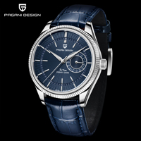 PAGANI DESIGN Nouvelles montres-bracelets à quartz pour hommes, montres de luxe en verre saphir, montres de business étanches en acier inoxydable pour hommes