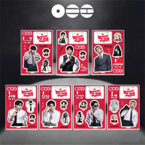 Nuevo Álbum 2026 BT ARIRANG, Soporte Acrílico Desmontable de 12.5CM, Diseño de Doble Cara, Jungkook, Taehyung, <span class=keywords><strong>GUGA</strong></span>, JIN, V, Recuerdo para Fans, Regalo - Product Image 1