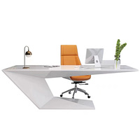 Mobilier de bureau moderne et créatif Bureau de direction en bois moderne pour patrons Bureaux de direction