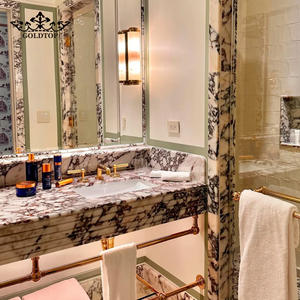 Encimeras de Baño Ecológicas de Mármol Dolomita <span class=keywords><strong>Fouquet</strong></span> New York de GOLDTOP con Diseño Moderno - Product Image 1