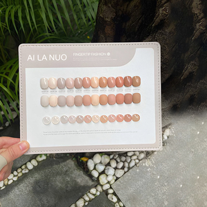 AILANUO 12 Colors 15ml Factory <b>Gel</b> Polish Set OEM Natural Resin <b>Nail</b> Polish Bottle Custom Logo Private Label Soak off UV <b>Gel</b> <b>Kit</b> - Product Image 1