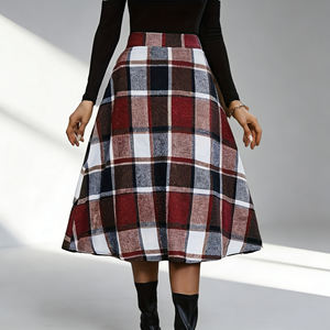 Falda Maxi para Mujer, Falda Larga de Gasa Ligera con Estampado Floral, Ropa Casual para Vacaciones en la Playa - Product Image 5