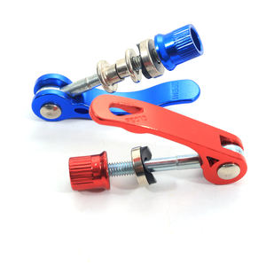 Penjepit Tiang Sadel Tuas Cam Lepas Cepat Aluminium Anodized Biru - Product Image 5