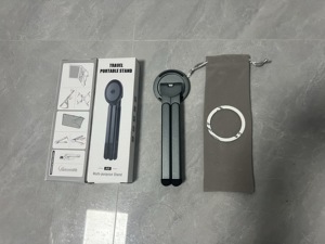 New Aluminum Alloy 360 Rotating Adjustable Universal Travel Multiple Use Magnetic Phone Holder Laptop <strong>Tablet</strong> Tripod <strong>Stand</strong> - Product Image 5