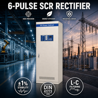 Système redresseur télécom 48V, chargeur de batterie SCR industriel 48V 50A, alimentation CC pour station de système d'alimentation télécom