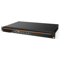 Serveur Routeur Pare-feu Domestique 1U C3000 Intel C3558 2SFP+ 6 Ports Gigabit LAN CPU 10G Appliance 10Gb Opnsense Pfsense 10 Gbit/s