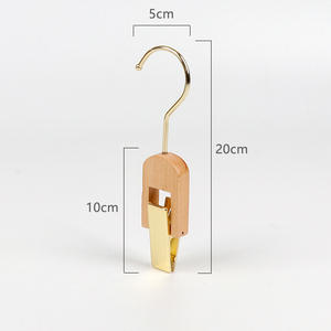 In legno massello in acrilico a clip singola negozio di abbigliamento per <span class=keywords><strong>donna</strong></span> per bambini <span class=keywords><strong>pantaloni</strong></span> clip con sciarpa cappello calzini giacca cremagliera - Product Image 6