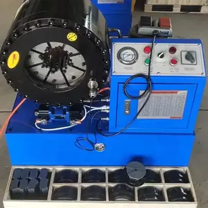 آلة تغضين الخراطيم المطاطية الأوتوماتيكية لتوجيه الطاقة "-3"