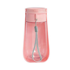 Sıcak satış taşınabilir 300ml ve 550ml sızdırmaz köpek su sebili çevre dostu katlanabilir açık seyahat şişe - Product Image 2