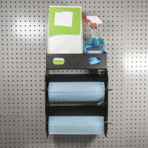 Jh-mech Heavy Duty Peg Board Shelve Garage organizzazione espositori al dettaglio <span class=keywords><strong>porta</strong></span> asciugamani in carta Pegboard - Product Image 2