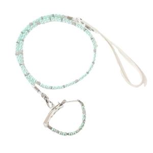 Ensemble collier et laisse pour chien classique et tendance avec fermeture à bouton, en plastique écologique solide et décoration en ruban pour petits chiens - Product Image 5