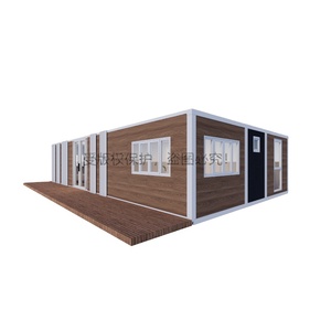 Casa Contenedor Expandible Personalizada de 40 pies, Villa Prefabricada de Acero al por Mayor para Proyectos de Construcción - Product Image 1